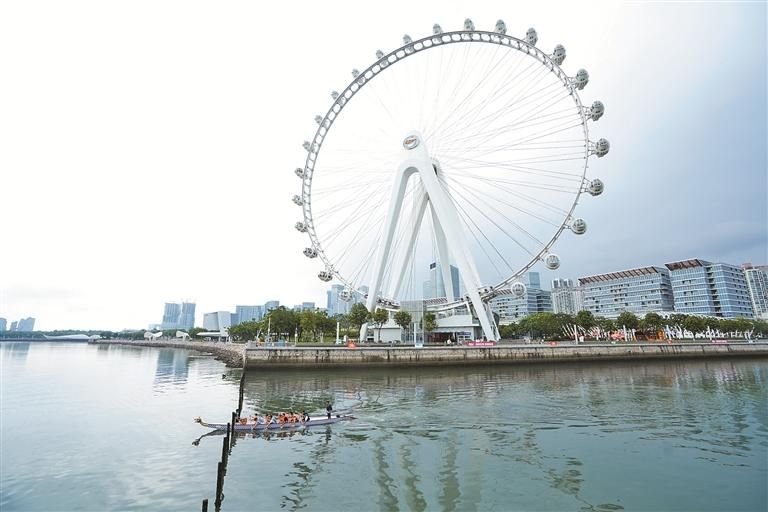 摩天輪下賽龍舟 明日上午來觀戰(zhàn)